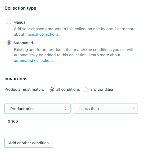 collection type collection type