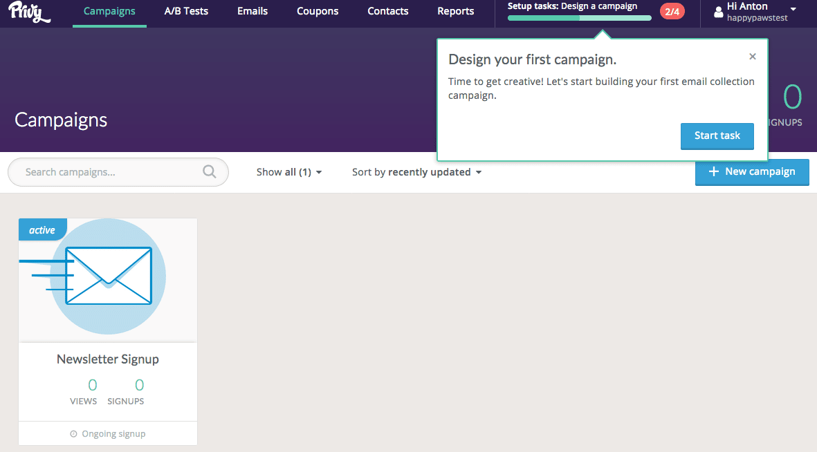 privy dashboard settings privy dashboard settings