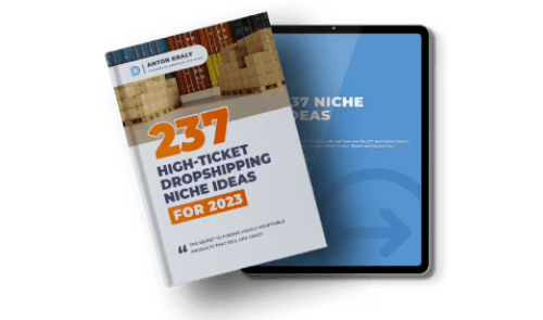 237 high ticket niche ideas ebook