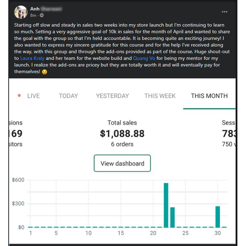 Member success story