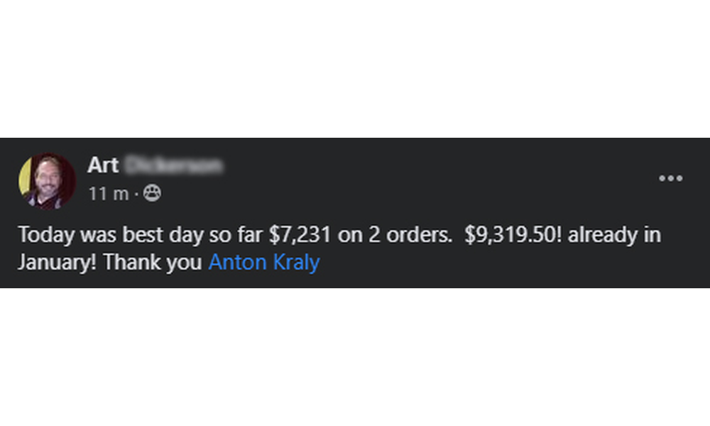 Member success story