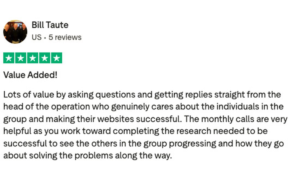 Member success story