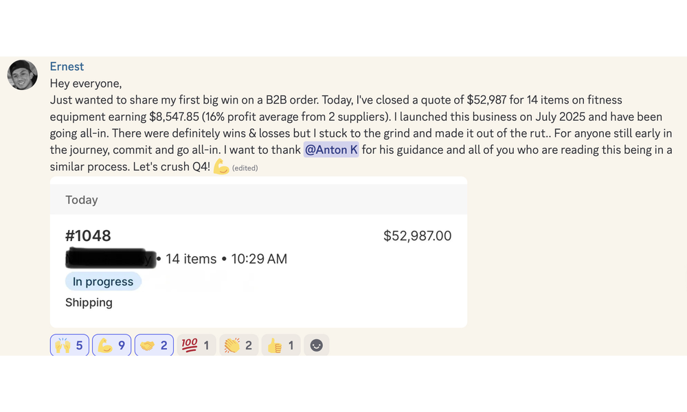 Member success story