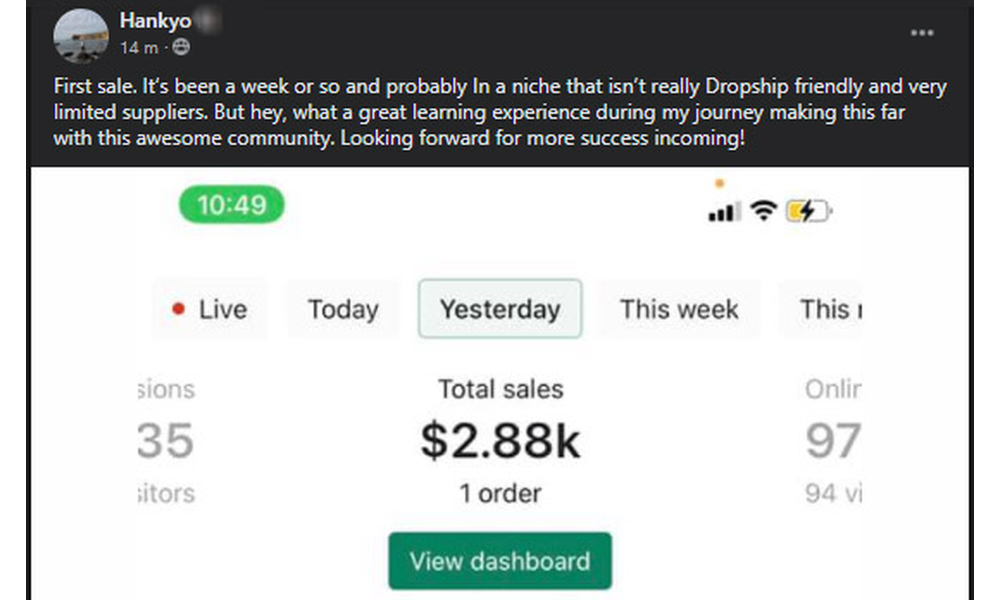 Member success story