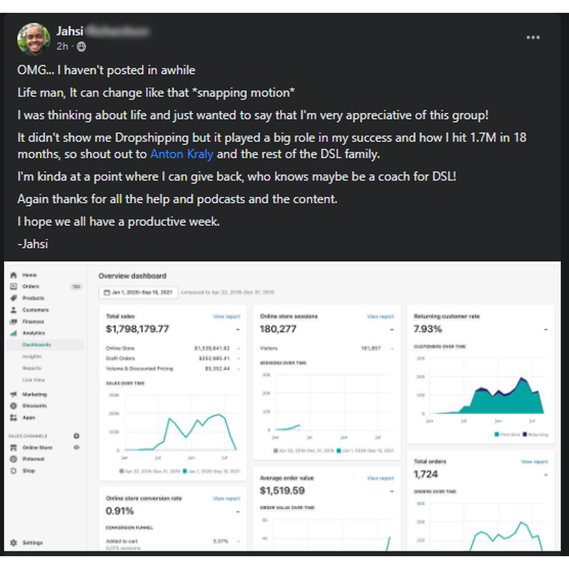 Member success story