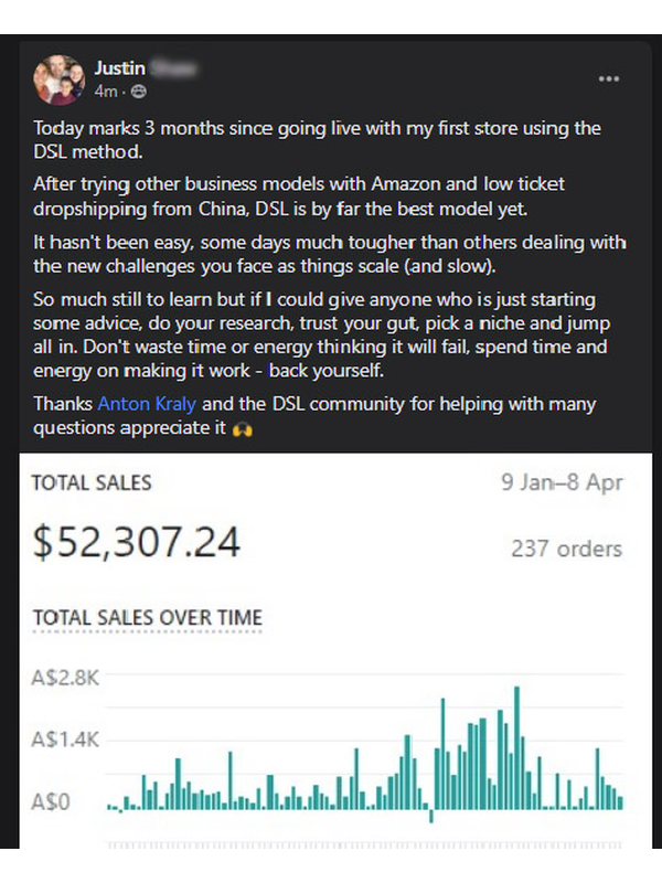 Member success story