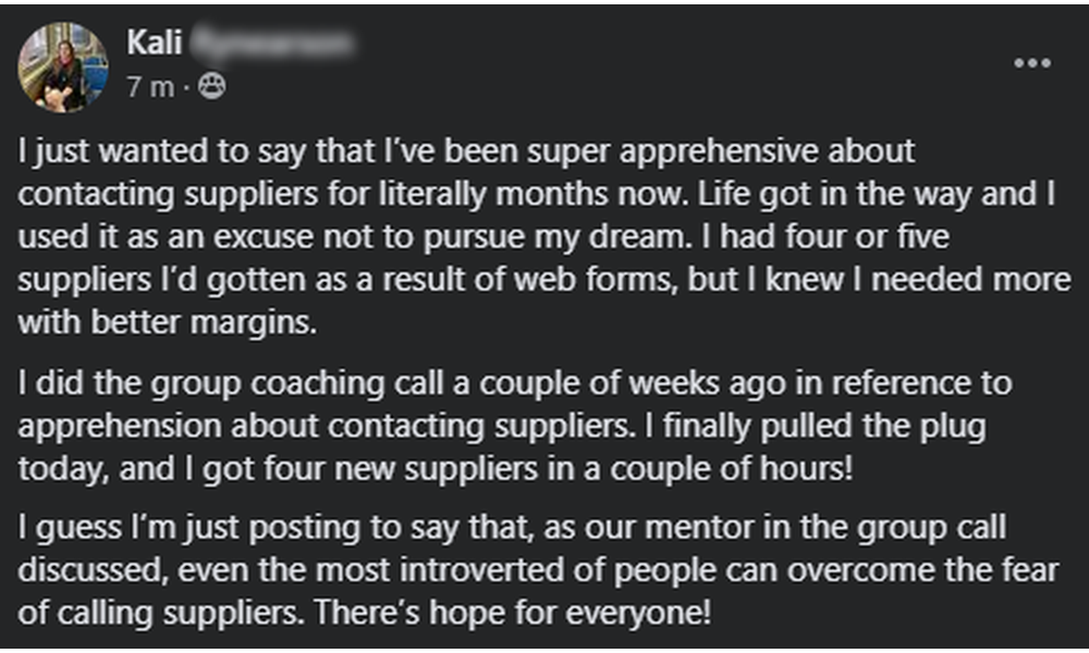 Member success story