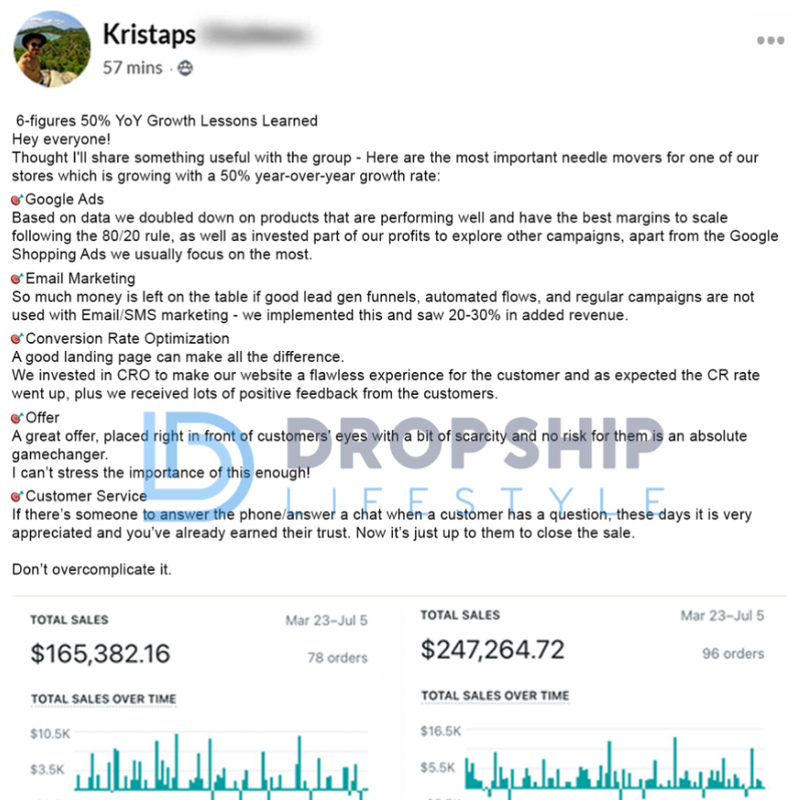 Member success story