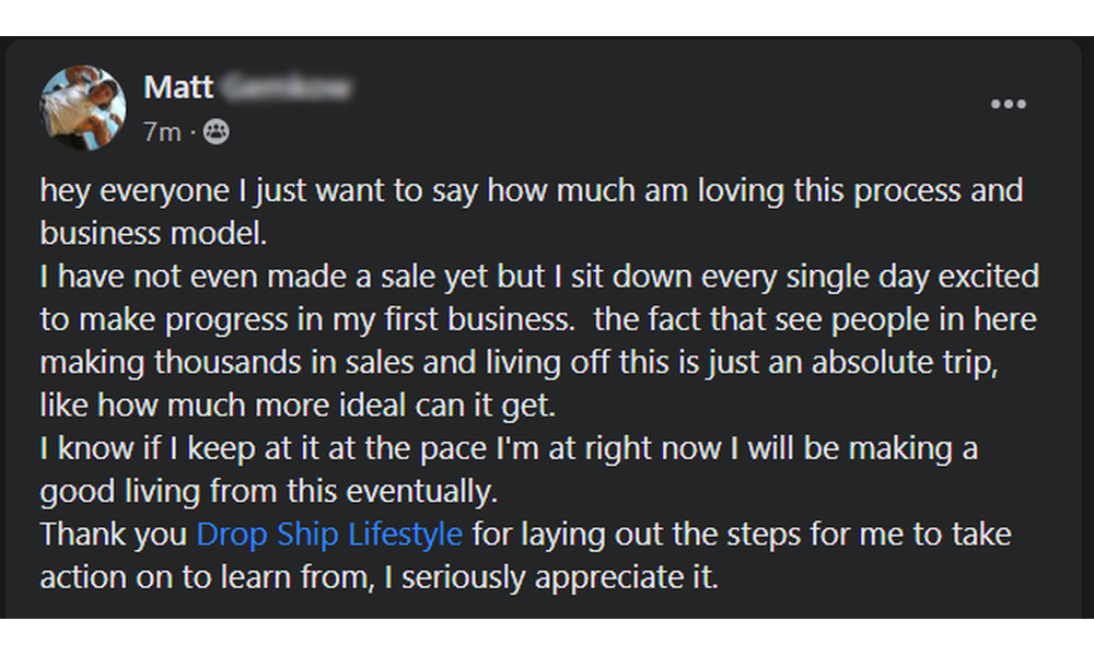 Member success story