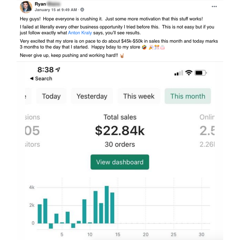 Member success story