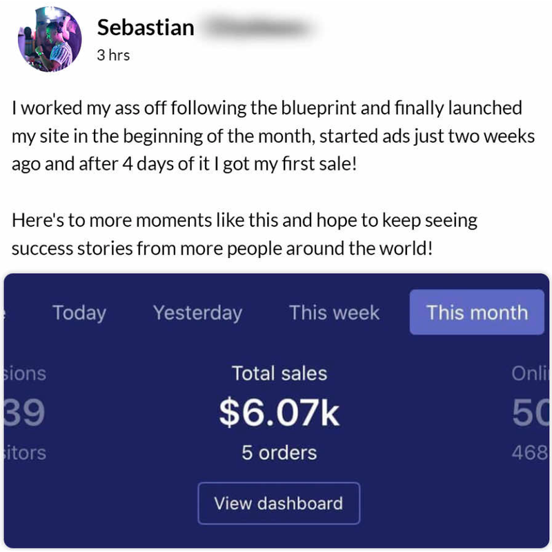 Member success story