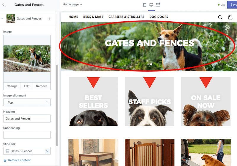 shopify store slideshow shopify store slideshow