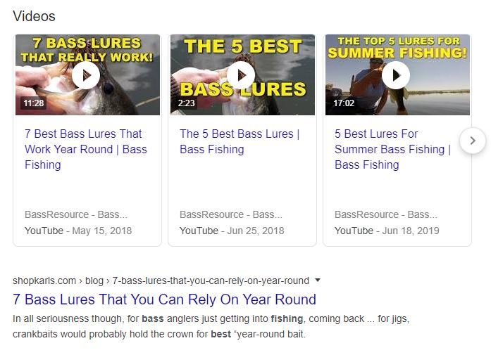 google voice search best bass fishing lure youtube results google voice search best bass fishing lure