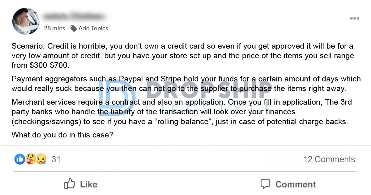The Realities of Drop Shipping With No Credit- Here’s What to DoArtboard 1 copy 2-min