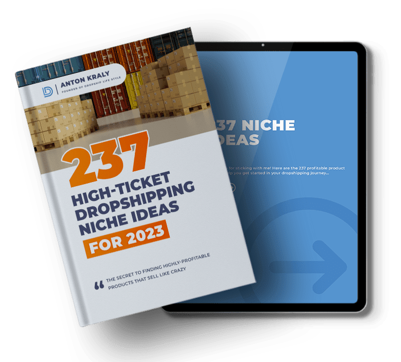 237 High Ticket Dropshipping Niches eBook Cover