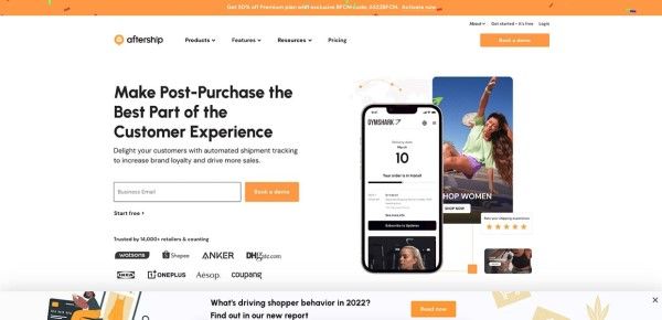 AfterShip Order Tracking - Best Shopify Apps