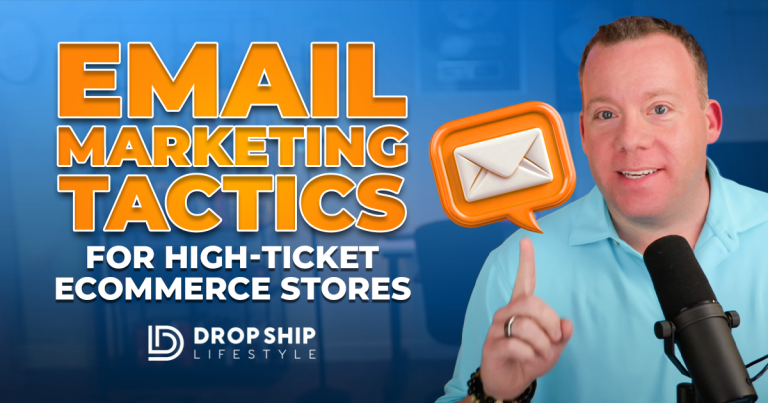 Email Marketing Tactics for High-Ticket eCommerce Stores - Blog Cover Image