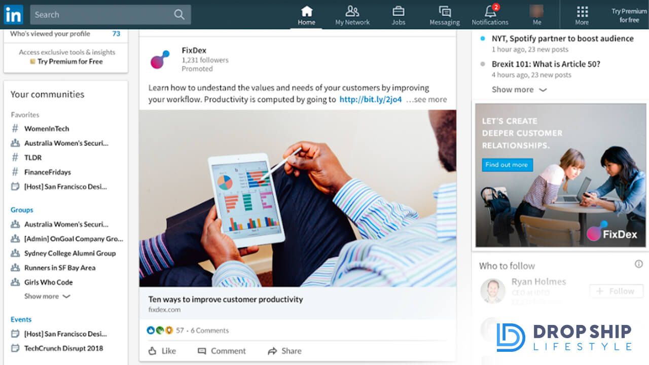 LinkedIn ads