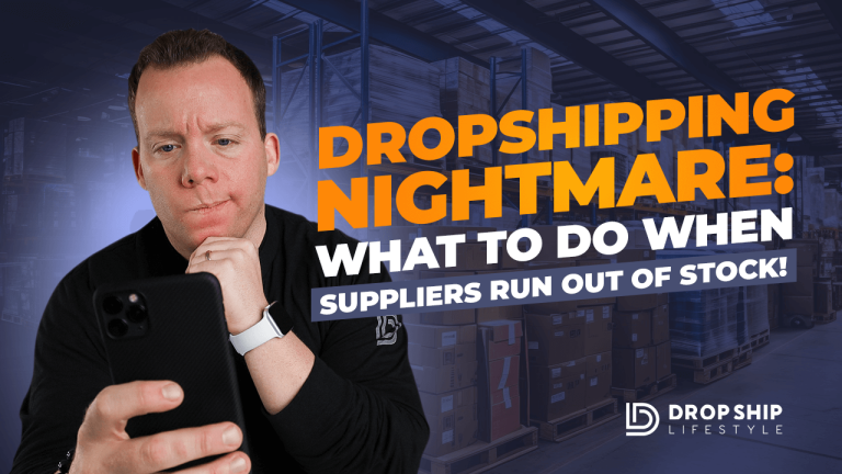 dropshipping out of stock