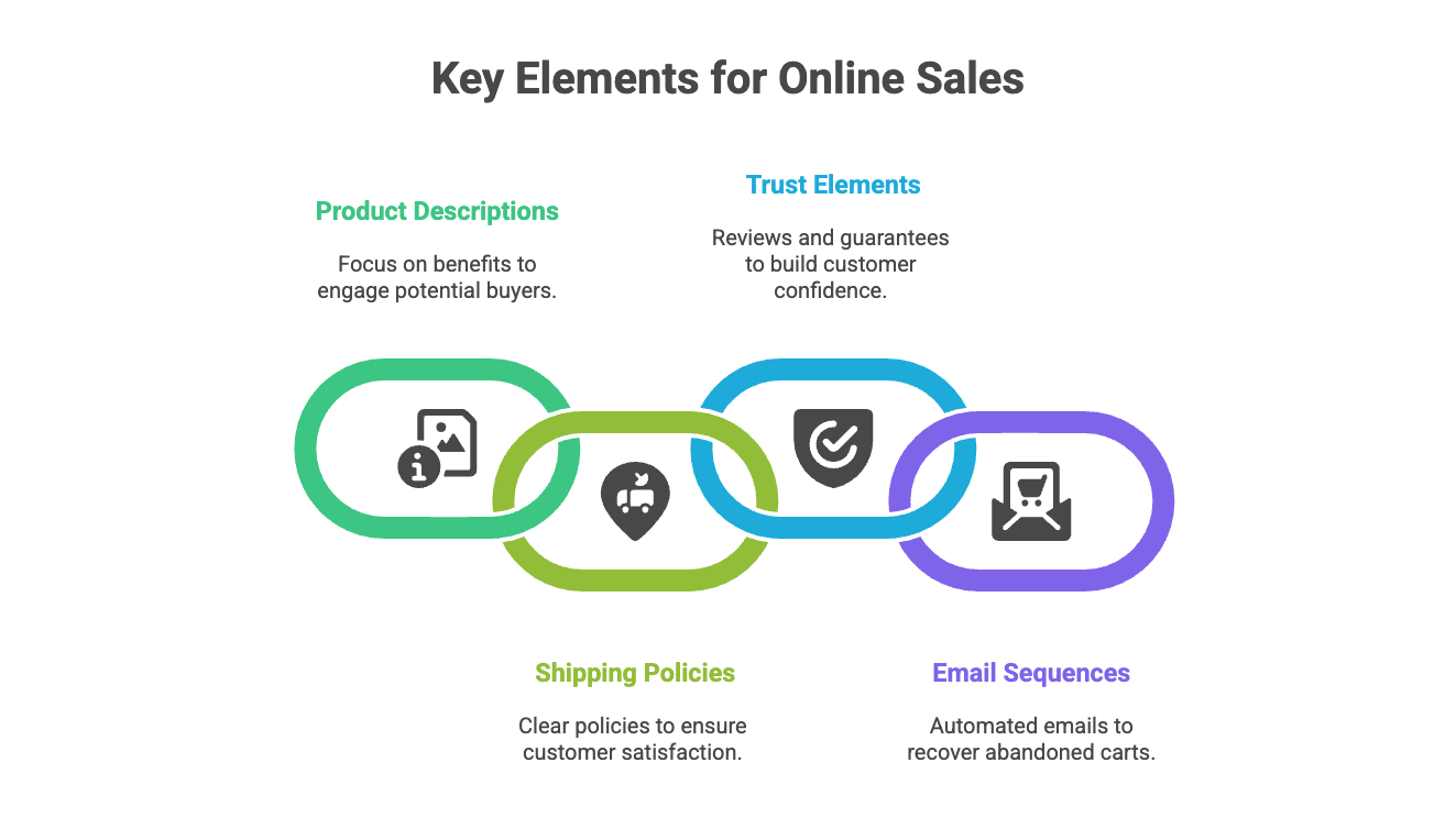 Converting Visitors into Buyers Infographic