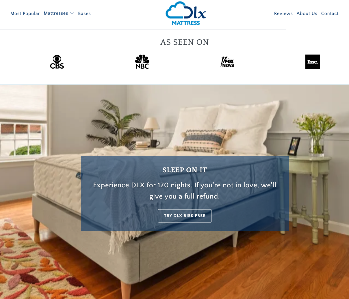 Homepage Optimizations - As Seen On