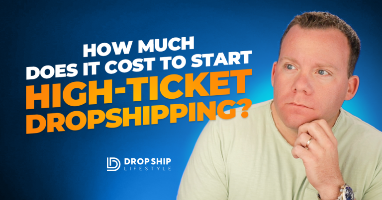 How much does it cost to start high-ticket dropshipping - cover image