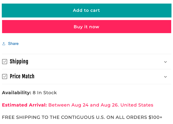 Shopify Simple Navigation Demo
