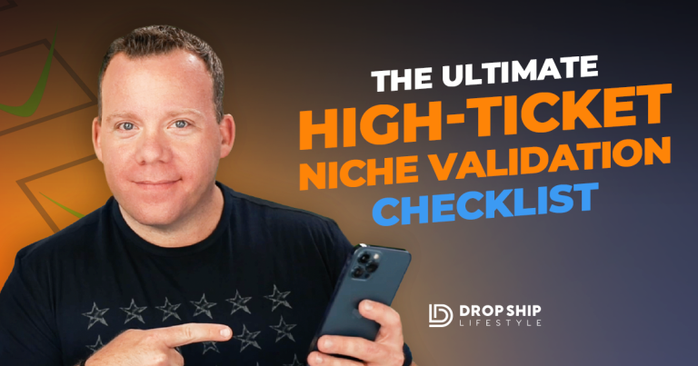 The Ultimate High-Ticket Niche Validation Checklist - Blog Cover Image