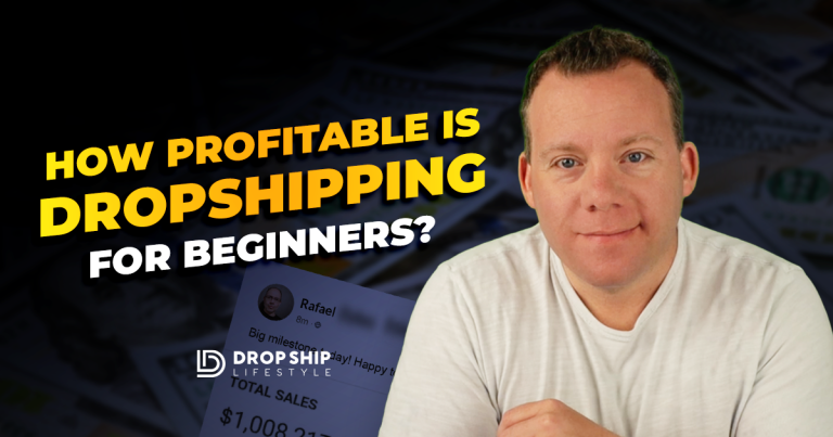 How Profitable Is Dropshipping for Beginners? - Blog Cover Image