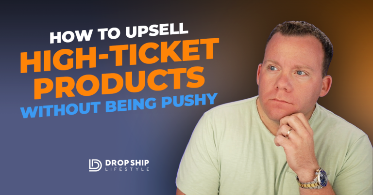 How to Upsell High-Ticket Products Without Being Pushy - Blog Cover Image