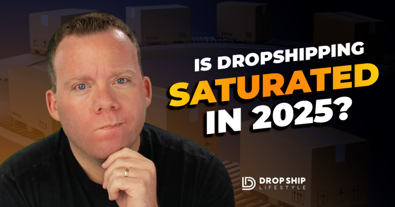 Is Dropshipping Saturated in 2025? - Blog Cover Image