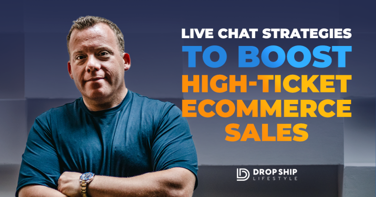 Live Chat Strategies to Boost High-Ticket eCommerce Sales - Blog Cover Image