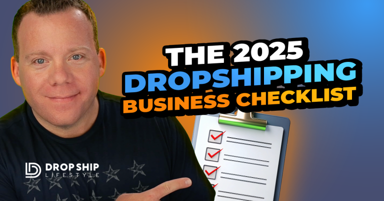 The 2025 Dropshipping Business Checklist - Blog Cover Image