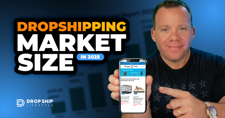Dropshipping Market Size in 2025 - Blog Cover Image